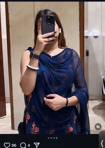 Floral Print Kurta