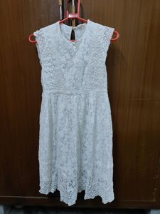 Beautiful White Dress Fits-S