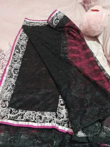 Designer Net Saree