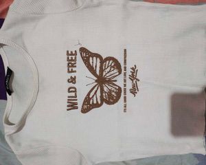 White Crop Top