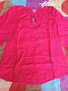 Pink Embellished Top