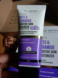 Dr. Seth&#39;s Oats And Ceramide sunscreen
