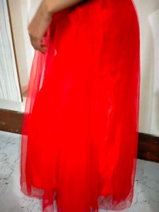 Red Party Gown