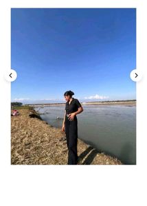 Black Crop Top Shirt