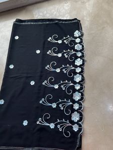 Black Siqvinc Saree