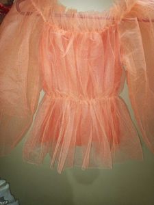 Top For Women 🧡 Cinched Waist