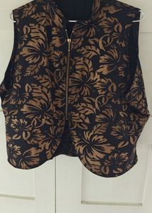 Floral Print Vest