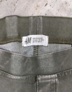 Khaki Coloured Jeggings