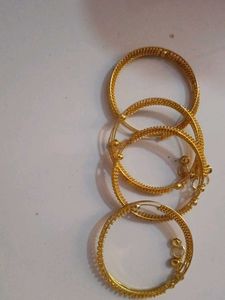 Brand New Golden Colour Bangles