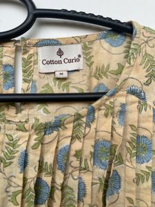 Block Printed Short  Top