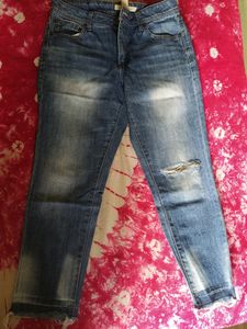 Blue Shaded Jeans Funky