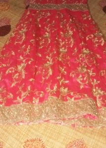 Pink Embroidered Gown