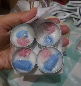 Baby Shower Gifts - Vanilla Scented Tealights Set