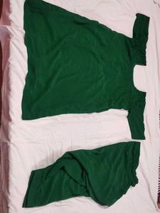 Green Kurta Set