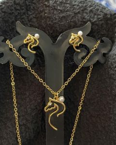 18k Gold Plated Brand Inspired set