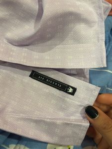 Louis Philippe Classic textured Self Design Shirt