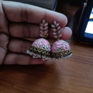 Pink Earrings