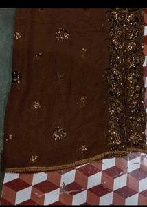 Salwar Kameez With Heavy Dupatta
