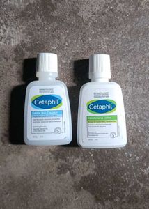 Cetaphil Facewash And Moisturizer