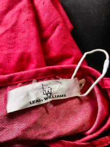 Pink Wrap Mini Dress