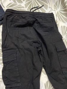 Black Cargo Pants - New with Tags
