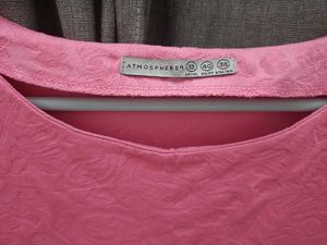 Imported Beautiful Pink Dress With Texture