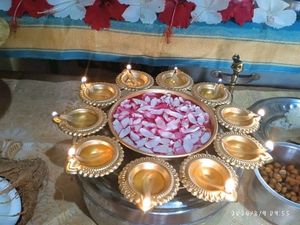 New Aarti Thali