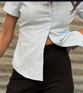 Women Lightblue Shirt