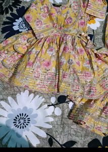 Floral Print Girls sarara Dress