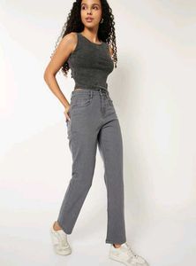 Grey Denim Jeans From Max