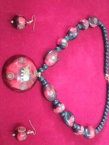 Vintage Brass Elephant Necklace