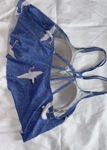 Crane Print Tank Top