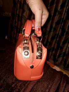 Orange Beautiful Handbag