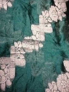 Elegant Green Banarasi Silk Saree