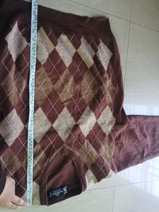 Argyle Pattern Sweater MONTE CARLo