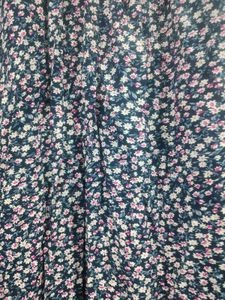 Floral Printed Aline Dress By Shein..