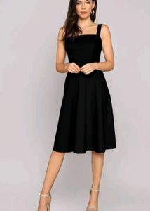 Fit And Flare Midi Dress