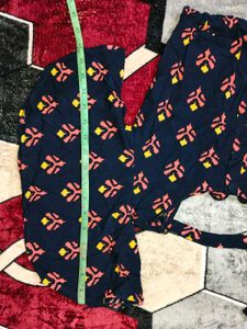 Stylish Printed butterfly sleeves Top