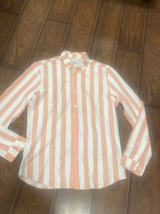 Jack &amp; Jones Striped Shirt - Peach &amp; White