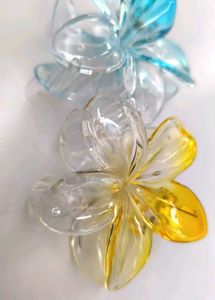 Flower Hair Clips - Fun Colors