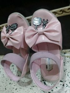 Stylish Pink colour slippers for baby girl