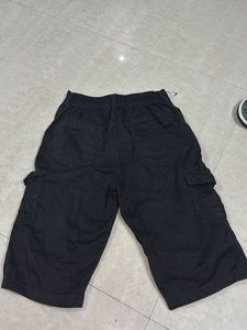 Black Cargo Shorts