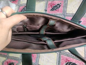 Olive Green Laptop Bag