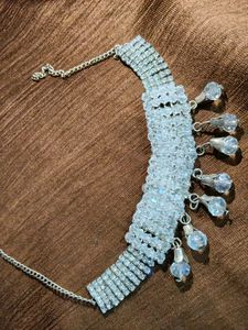 Sparkling Rhinestone Choker Necklace