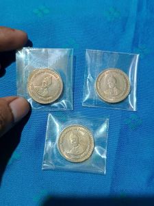 Mahatma Basaveshwara Copper Nickel Coin UNC 3ps