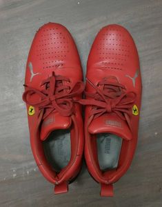 Red Puma Ferrari Sneakers
