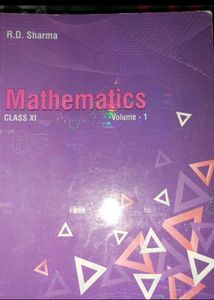 Class 11th Rd Sharma Vol. 1 And Vol. 2