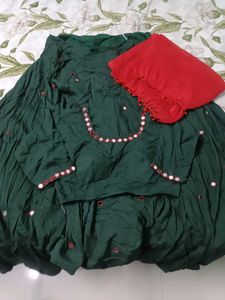 Pure Rayon Mirror work Chaniya choli