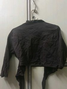 Brown Bolero Shrug