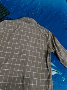 Grey Check Shirt